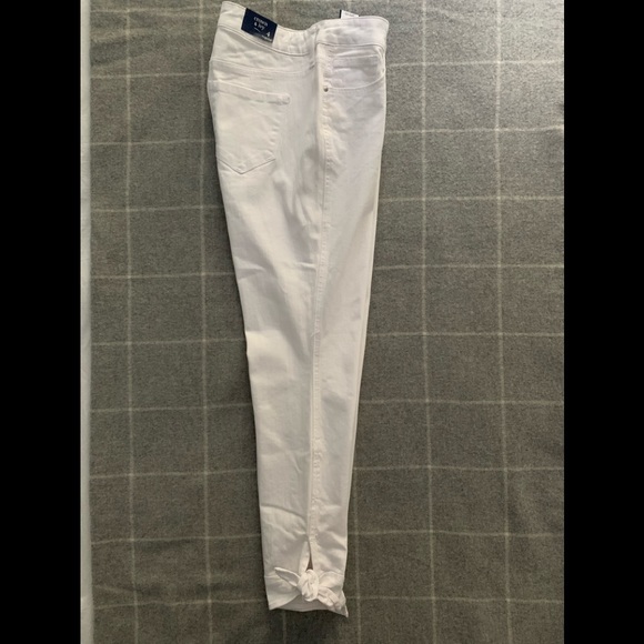 Pants, crown & ivy, size 4, color white - Picture 3 of 6